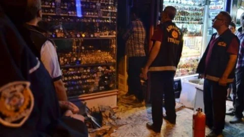 Adıyaman'da Bir İş Yerinde Yangın Çıktı