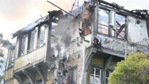 Bursa'da Altın Gömüsü Aranan Tarihi Evde Esrarengiz Yangın