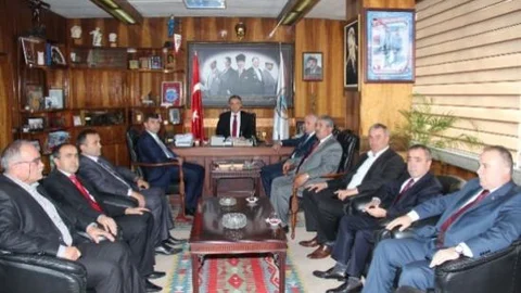 Genel Maden-iş Sendikası'nda Bayramlaşma