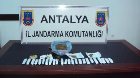 Manavgat'ta Jandarmadan Uyuşturucu Operasyonları