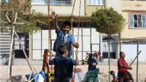 Kilis'te Çocuklar Gönüllerince Eğlendi
