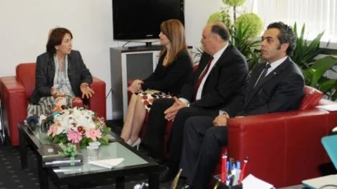 Ak Parti Ve Dsp Heyetlerinden Chp'ye Bayram Ziyareti