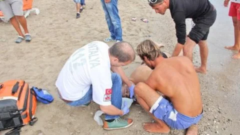 Ukraynalı Kadın Denizde Boğuldu