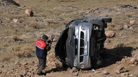 Ağrı Patnos'ta Trafik Kazası: 1 Ölü 4 Yaralı