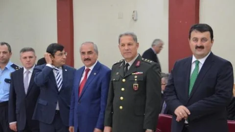 Tosya'da ''kurban Bayramı'' Bayramlaşma Töreni Düzenlendi