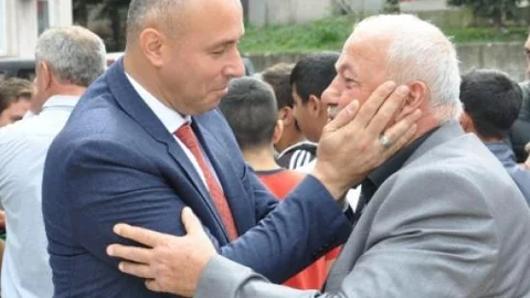 Tekkeköy'de Sölen Havasında Bayramlaşma