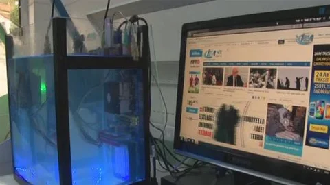 Su içerisinde çalışan bilgisayar!