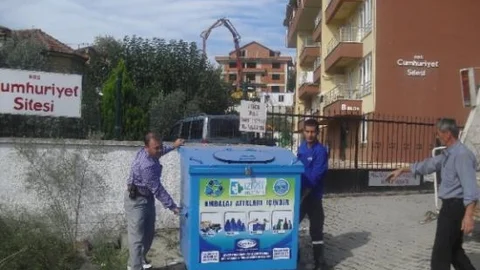 Geri Dönüşüm Konteynerleri Yenilendi