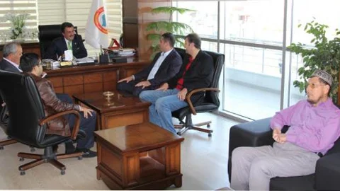 Cihanbeyli Belediyesinde bayramlaşma!