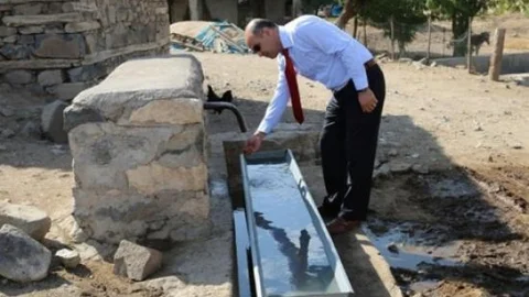 Tunceli'de İçme Suyu Ek Kaynak Çalışmaları Sürüyor