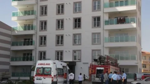 Karaman'da Korkutan Yangın