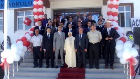 Çiçekli Köyü Fatma-ali İçten İlk Ve Orta Okulu Hizmete Açıldı