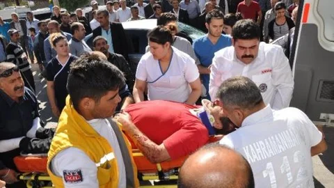 Elbistan'da Trafik Kazası: 1 Yaralı