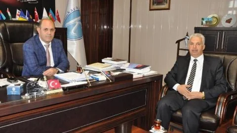 Kosgeb Müdüründen Kaü Rektörüne Ziyaret