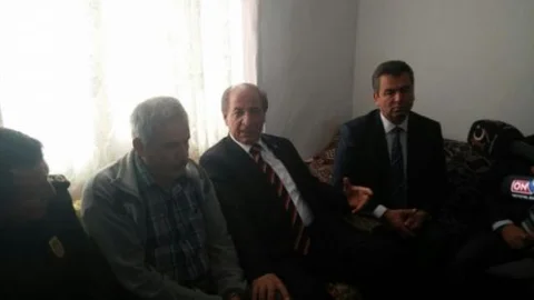 Vali Kara'dan İlk Ziyaret Şehit Ailesine