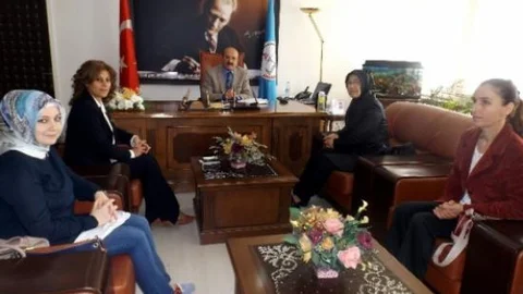 Kadın Kolları'ndan Milli Eğitim Müdürü'ne Ziyaret