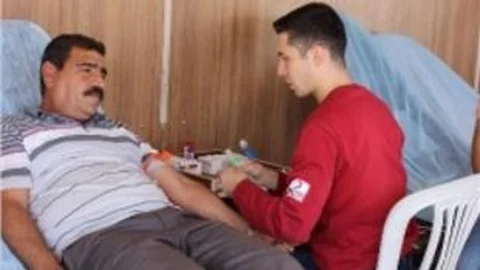 Kızılay Kan Toplama Tırı Kilis'te Yoğun İlgi Gördü