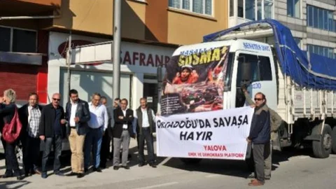 Yalova'dan Ezidilere 19 Ton Gıda Maddesi