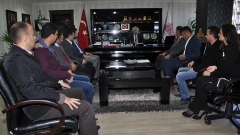 Itso İnşaat Faaliyetleri Grubu'ndan Başkan Günaydın'a Ziyaret