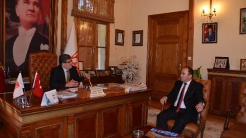 Kahramanmaraş Savcılığı'na Atanan Akgül'den Başkan Vekili Can'a Veda Ziyareti