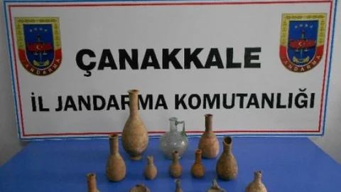 Çanakkale'de Tarihi Eser Operasyonu