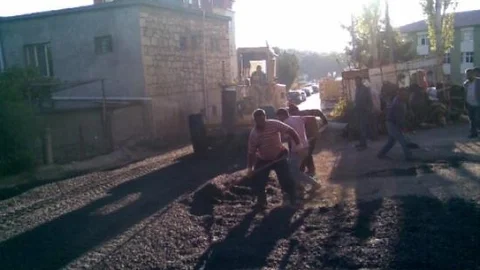 Bayram Öncesi Gülnar'a Asfalt