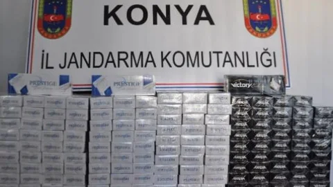 Seydişehir'de Kaçak Sigara Ele Geçirildi
