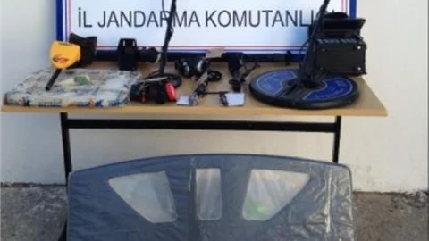 Datça'da Jandarmadan Kaçak Kazıya Suçüstü