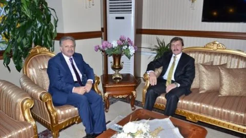 Erzincan Üniversitesi Rektöründen Erzincan Valisine Hayırlı Olsun Ziyareti