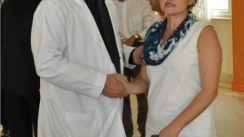 Balcalı Hastanesi'nde Bayramlaşma