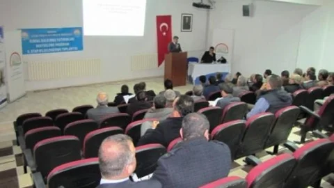 Çiftçilere Kırsal Kalkınma Yatırımları Anlatıldı