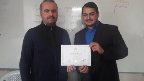 Hafızlar Belgelerini Törenle Aldı