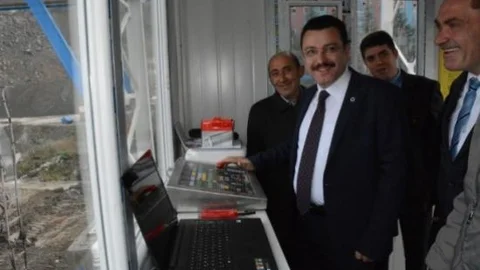 Ortahisar Belediyesi Hazır Beton Santrali Deneme Üretimine Başladı