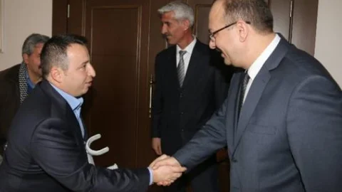 Vali Canbolat Engellileri Makamında Kabul Etti