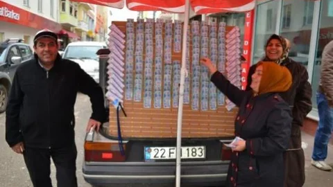 50 Milyonluk Biletler Keşan'da Satışa Sunuldu