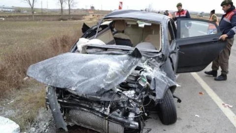 Edirne'de Trafik Kazası: 1 Yaralı