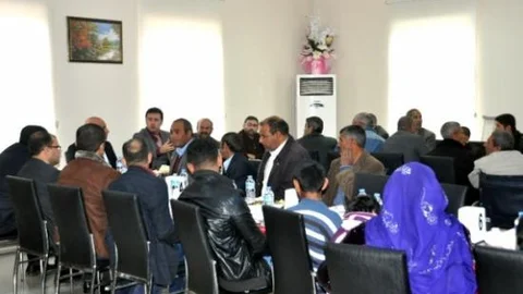 Fırat İlçe Ve Çadır Kentteki Engelilerle Buluştu