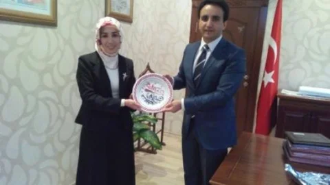 Batman Evrensel Yaşam Derneği Sason Kaymakamı Dündarı Ziyaret Etti