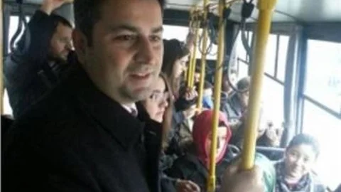Başkan Eroğlu Yolcu Minibüsünde