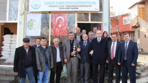Olur'da Tarım Kredi Hizmet Bürosu Açıldı