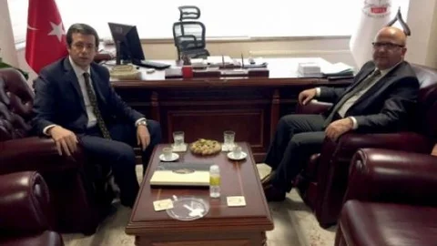 Başkan Çoban'dan Ankara'da Görev Yapan Bürokrat Hemşehlerine Ziyaret