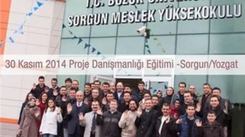 Sorgun'da Proje Danışmanlığı Eğitimi Verildi