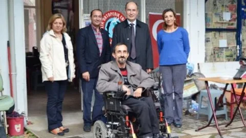 Kaymakam Nazlı'dan Engellilere Ziyaret