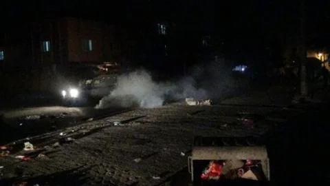 Nusaybin'de Olaylı Gece