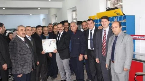 Ak Parti İl Başkanı Çakır'dan Ptt'ye Ziyaret