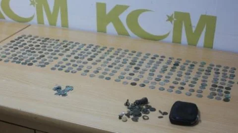 Mardin'de 315 Adet Tarihi Sikke Ele Geçirildi