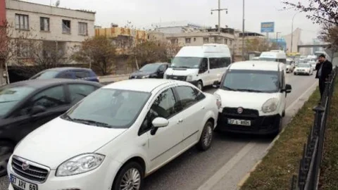 'ipekyolu'nda Zincirleme Kaza