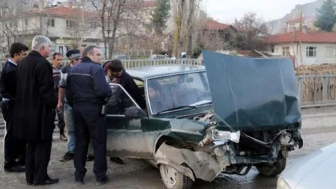 Beypazarı'nda Trafik Kazası: 1 Yaralı