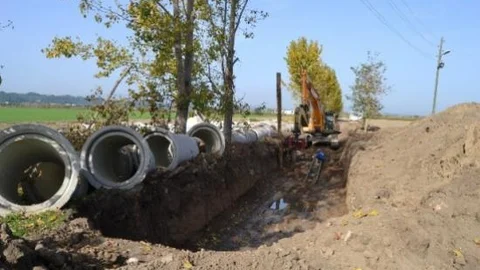 Kanalizasyon Hattının Yüzde 12'si Tamamlandı