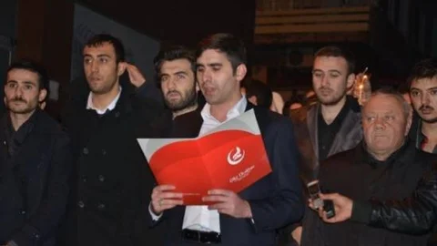 Bilecik Ülkü Ocakları Madenciler Günü'nde Madencileri Mum Yakarak Andı